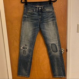 Levi’s 501 Rip & Repair